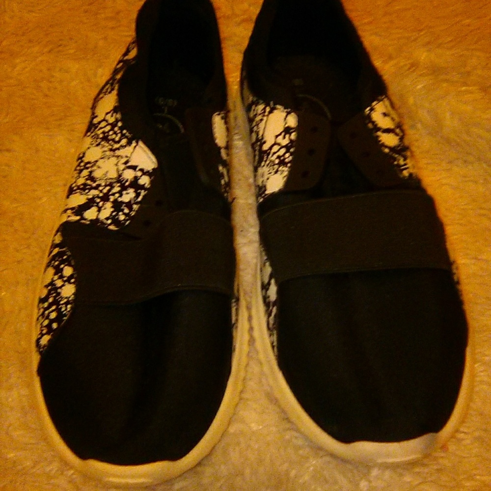 Paint splatter sneakers